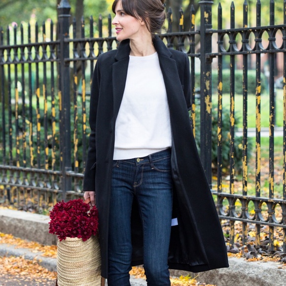 Everlane The Topcoat — Black — XS — NWT - Picture 5 of 8